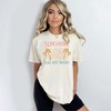 Simply Sage Market Women's Sunshine On My Mind Palm Trees Short Sleeve Garment Dyed Tee - 2 of 2