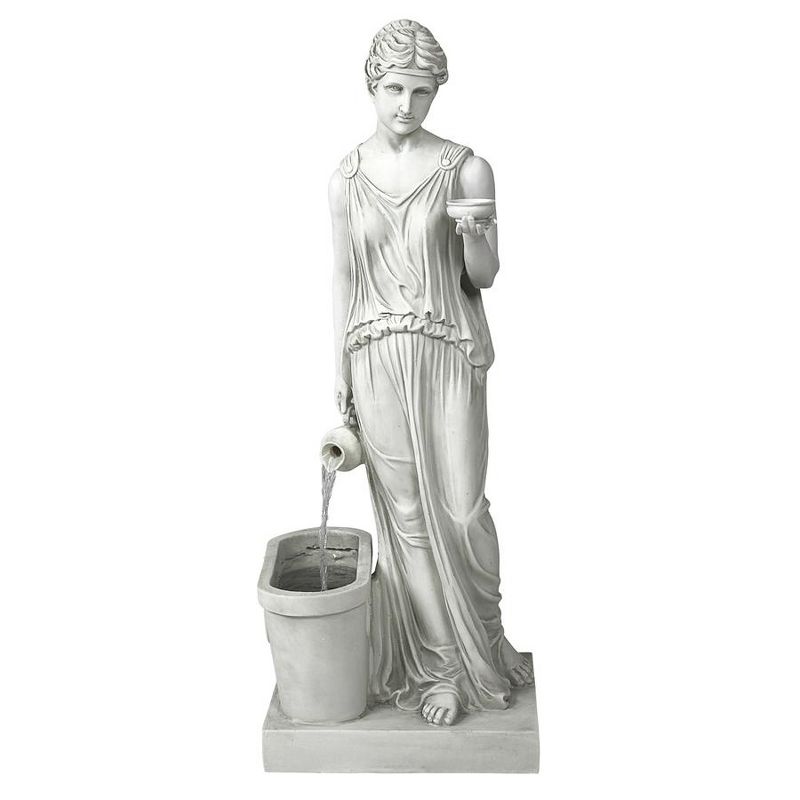 Design Toscano Hebe, Goddess Of Youth Garden Fountain - Off-White, 1 of 6