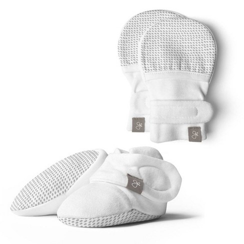 Goumi Baby Mittens Boots Gray 0 3m Target