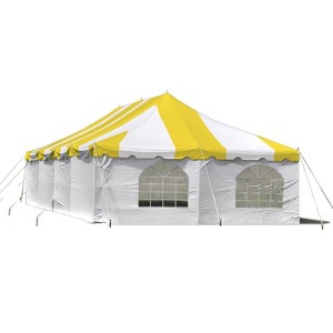 Party Tents Direct Weekender Outdoor Canopy Pole Tent with Sidewalls - 1 of 4