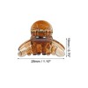 Unique Bargains Women's Hair Clip Claw Clip Non Slip for Women Girls 1.1" Length Brown 1 Pc - 3 of 4