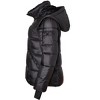 Sportoli Womens Winter Coat Hooded Plush Lined Quilted Warm Zip Up Puffer Jacket - image 3 of 4