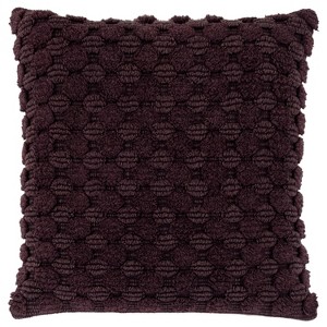 Rizzy Home 20"x20" Oversize Solid Textured Square Throw Pillow Cover - 1 of 4