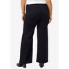 ellos Women's Plus Size 5-Pocket Wide Leg Jeans - image 3 of 4