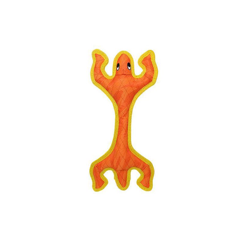 DuraForce Lizard Dog Toy - Orange, 1 of 7
