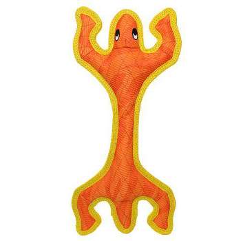 DuraForce Lizard Dog Toy - Orange