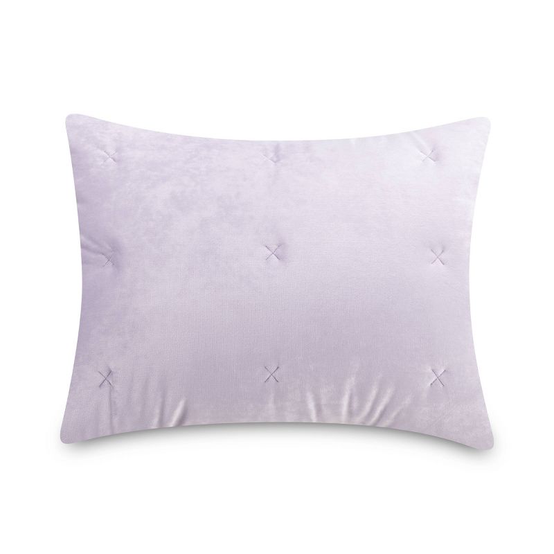 Teen Luxe Velvet Comforter Set Light Purple - Makers Collective, 4 of 8