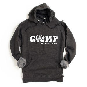 Simply Sage Market Women's Graphic Hoodie Camp My Happy Place - 1 of 1