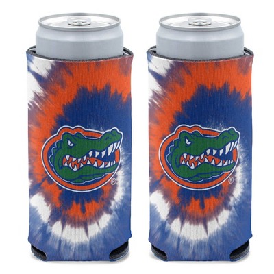 NCAA Florida Gators Tie-Dye Slim Can Cooler