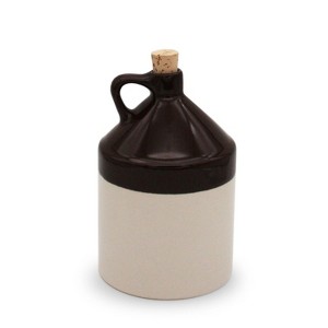 Ohio Stoneware Authentic Half Gallon Jug Natural Brown with Food Safe Glaze - 1 of 4