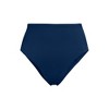 Lands' End Women's Tugless QuickDry High Waisted High Leg Bikini Bottoms - 3 of 4