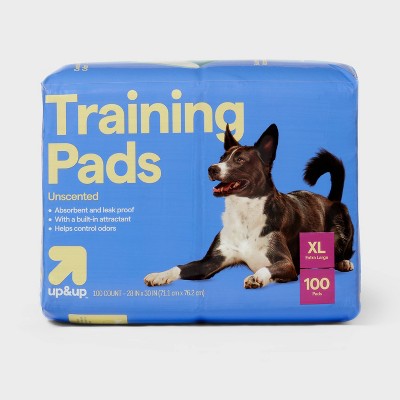 Dog Training Pads XL 100ct up up