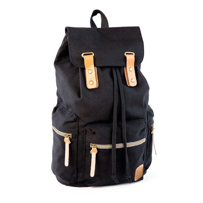 SYDNEY PAIGE X BAZIC Products® GUIDI Rucksack Backpack, 18", Black