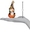 Old World Christmas Glass Blown Ornament for Tree, Fall Harvest Gnome - 4 of 4