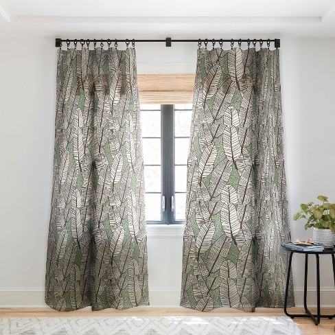 Leaf Sheer Curtain : Target