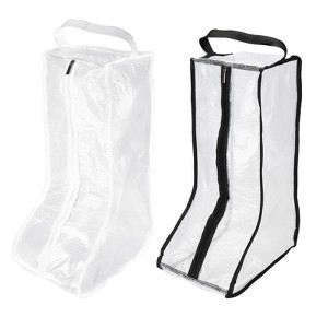 Unique Bargains Waterproof Portable Lightweight Organizer Shoe Bags for Travel 2 Pcs - 1 of 4