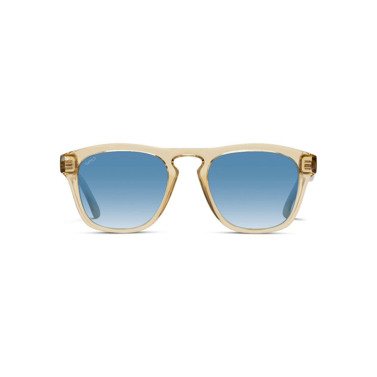 WMP Eyewear Polarized Modern Rounded Square Men's Sunglasses