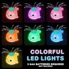 ArtCreativity Light Up Whale Bath Toy Sprinkler with 4 Sprinkler Attachments - 4 of 4