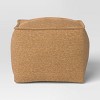 20"x15" Outdoor Patio Pouf Knit Olefin - Threshold™ - 3 of 4