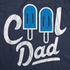 Mens Cool Dad Popsicle T Shirt Funny Summer Fathers Day Appreciation Graphic Tee - Crazy Dog Men's T Shirt - 2 of 4