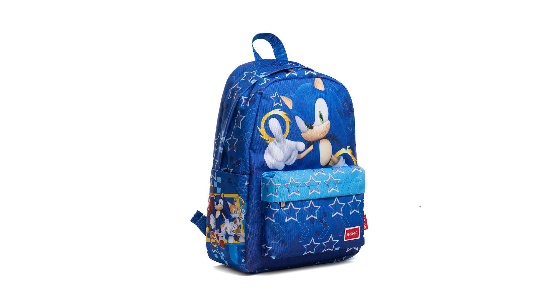WondaPop SEGA Sonic the Hedgehog 16" School Backpack