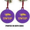 University of Wisconsin-Stevens Point Primary Logo Aluminum Holiday Christmas Tree Ornament - 2 of 4