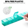 Sukuos XL Pill Box, Case w/Clear Lid, Arthritis-Friendly, BPA-Free, Easy-Clean - 2 of 4