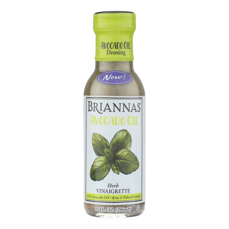 Brianna's Avocado Oil Herb Vinaigrette Dressing - Case of 6/10 oz, 2 of 8