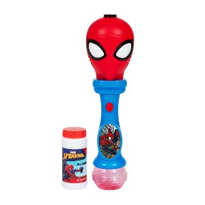 Spider-Man Lights and Sound Bubble Wand Bubble Toy : Target