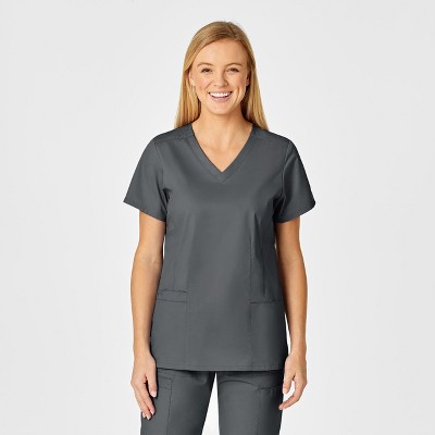 Wink WonderWORK Women's Shaped V-Neck Scrub Top