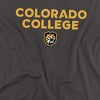 Men's Colorado College Official Stacked T-Shirt - 2 of 4