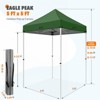 EAGLE PEAK 5x5ft Easy Setup Pop Up Canopy Folding Tent Sun Shelter UV50+ - 3 of 4