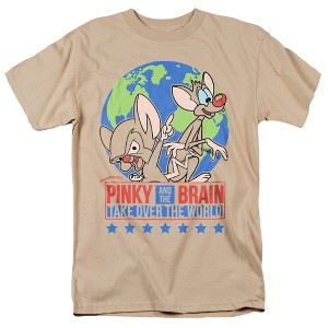 Pinky And The Brain Campaign Adult T-Shirt - 1 of 4