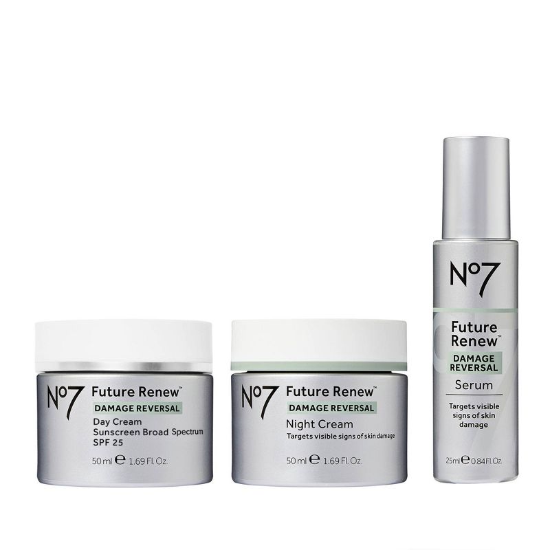 No7 Future Renew Damage Reversal Skincare System Kit - 3ct, 6 of 9