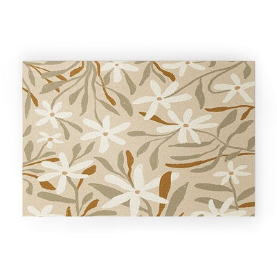 Alisa Galitsyna Pastel Wildflowers 20" x 30" Welcome Mat - Society6