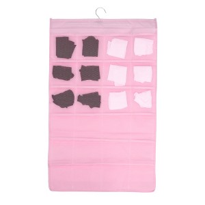 Unique Bargains Closet Hanging Organizer with Mesh Pockets and Rotating Metal Hanger - 1 of 4
