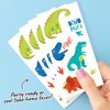 Big Dot of Happiness Roar Dinosaur Temporary Tattoos for Kids, Birthday Party Favors, Kids Tattoo Favor Kit, T-Rex Party Decorations, Boy Dino Party - 3 of 4