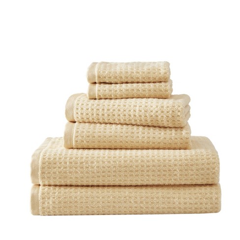 6pc Northern Pacific Bath Towel Set Cream - Tommy Bahama : Target