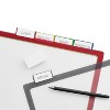 Staples Better Print & Apply Label Plastic Dividers 5-Tab Assorted Colors Set 953698 - 2 of 4