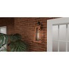 Carolina 1-Light Aged Copper Outdoor Wall Lantern - 3 of 4