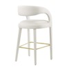 Modway Pinnacle Performance Velvet Bar Stool Set of Two - 3 of 4