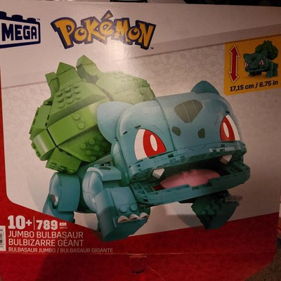 Mega Pokemon Jumbo Bulbasaur Building Toy Kit, With 1 Action Figure -  789pcs : Target