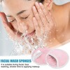 Unique Bargains Cleansing Daily Face Wash Sponges Exfoliating Fingers Glove 4 Pcs - 2 of 4