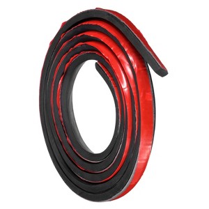 Unique Bargains Solid Neoprene Rubber Adhesive DIY Gasket Protection Seal Strip - 1 of 4