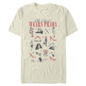 Mens The Devil Wears Prada 2 Runway Fashion Collage T Shirt : Target