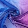 INSPIRE CHIC Women's Gradient Color Satin Colorful Lightweight Soft Scarves 1Pc - 4 of 4