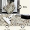 coucheta Multi-size Modern Abstract Area Rug, Washable Non Slip Distressed Ultra Soft Thin Contemporary Accent Carpet, for Living Room, Bedroom - 3 of 4