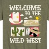 Boys' - Instant Message - Welcome To The Wild West Short Sleeve Graphic T-Shirt - 2 of 4