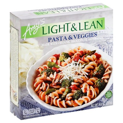 Amy's Light & Lean Frozen Pasta & Veggies Bowl - 8oz