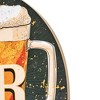 American Art Decor Good Beer Good Friends Round MDF Wall Plaque - 3 of 4